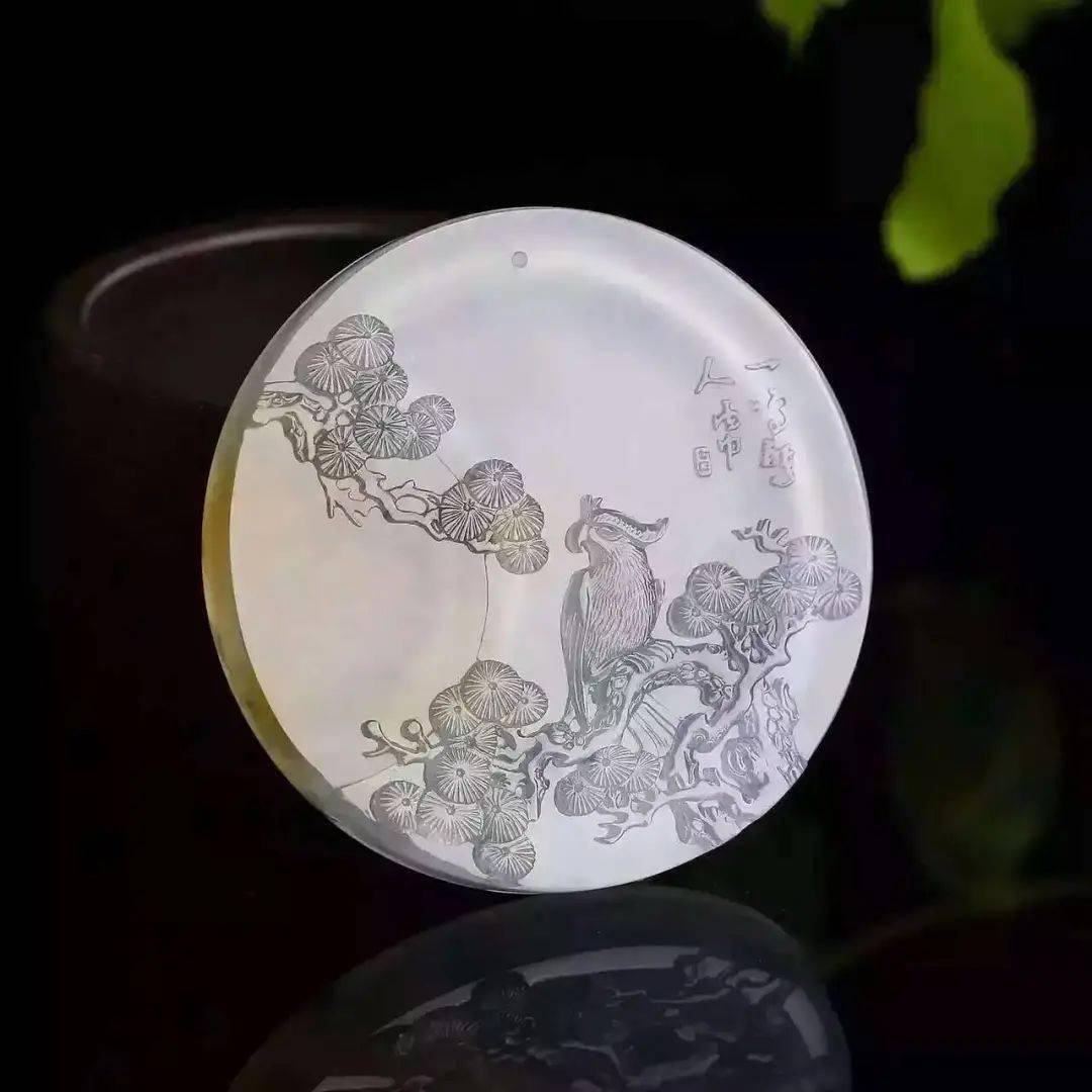 极品的翡翠手镯心设计的一鸣惊人题材不信你不喜欢