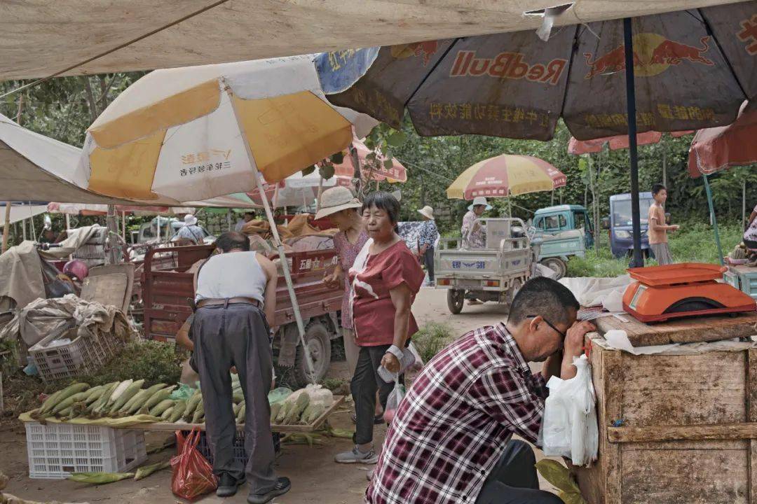 张西林乡村集市一幅看不尽的民俗画