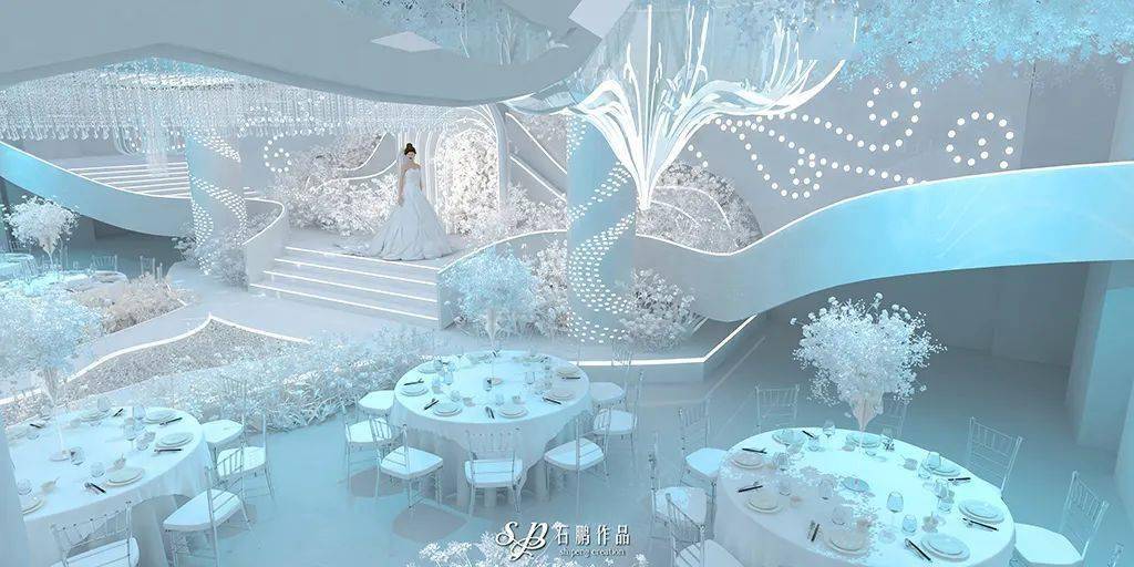 石鹏设计，福州长乐6000平米婚礼宴会中心简介_斯维尔_婚嫁_Part