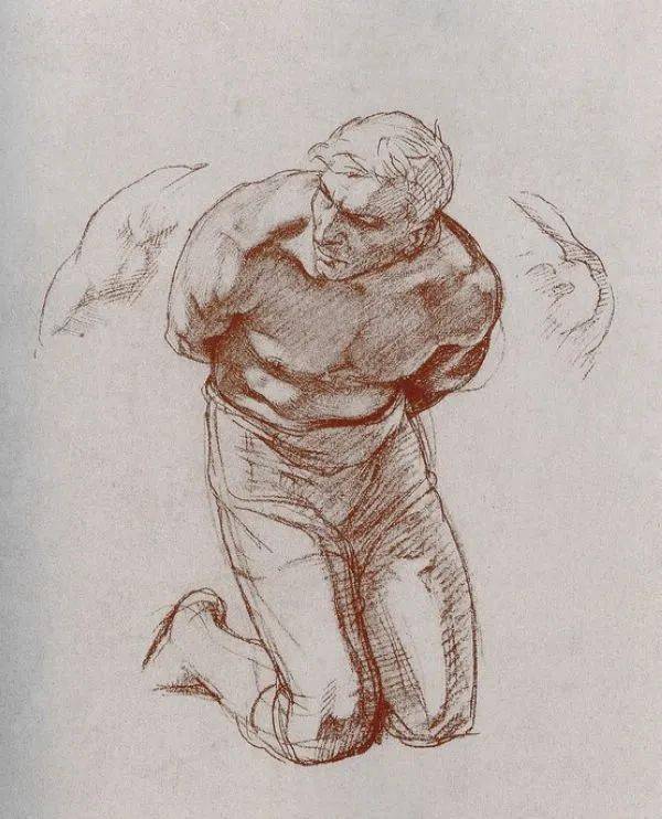 德国素描大师康波夫严谨的素描