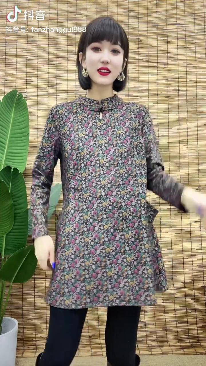棉麻文艺范漂亮妈妈装谁穿谁好看时尚妈妈装抖音服饰种草官面料柔软