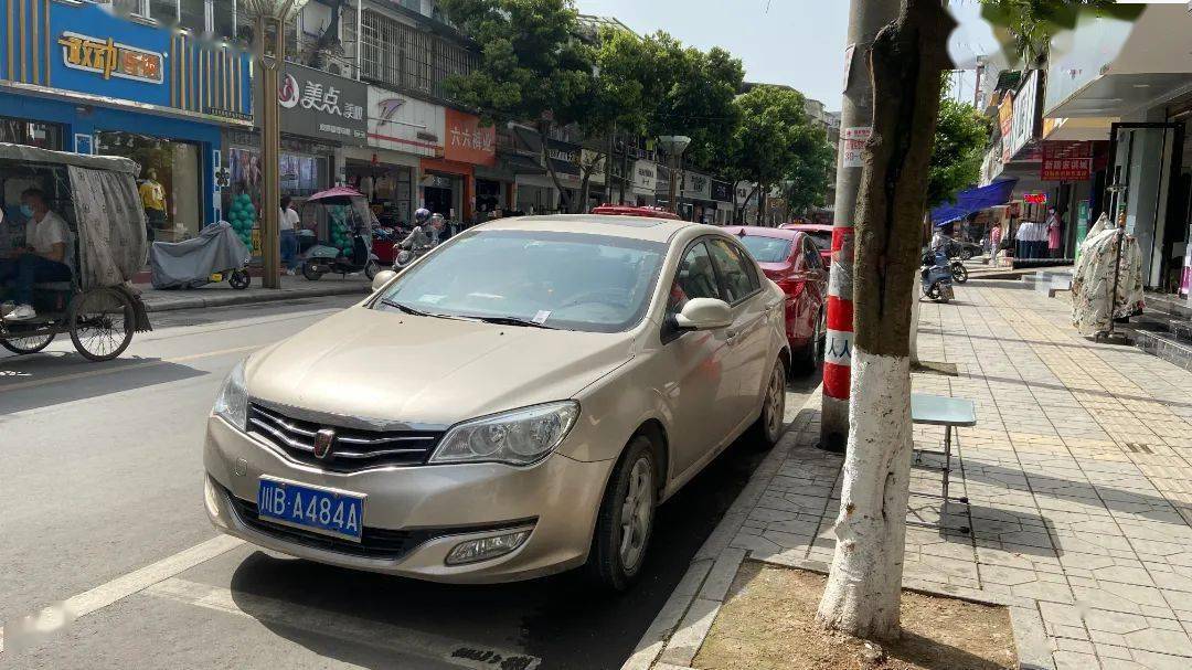 问题②:逆向停车(川ba484a,川b219zr,川b0ka09)