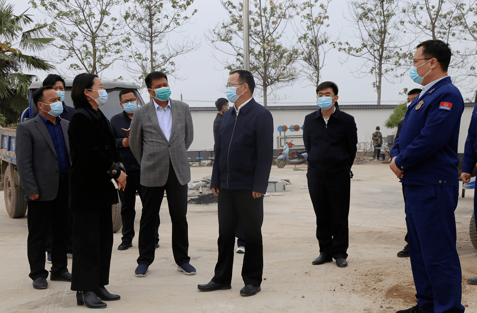 淮阳区委书记张建党带队调研乡镇疫情防控产业发展消防站建设工作