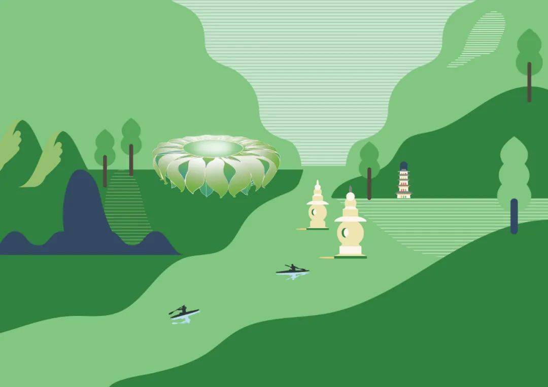 e起迎亚运从0到1到数字里藏着绿色亚运的无穷奥秘