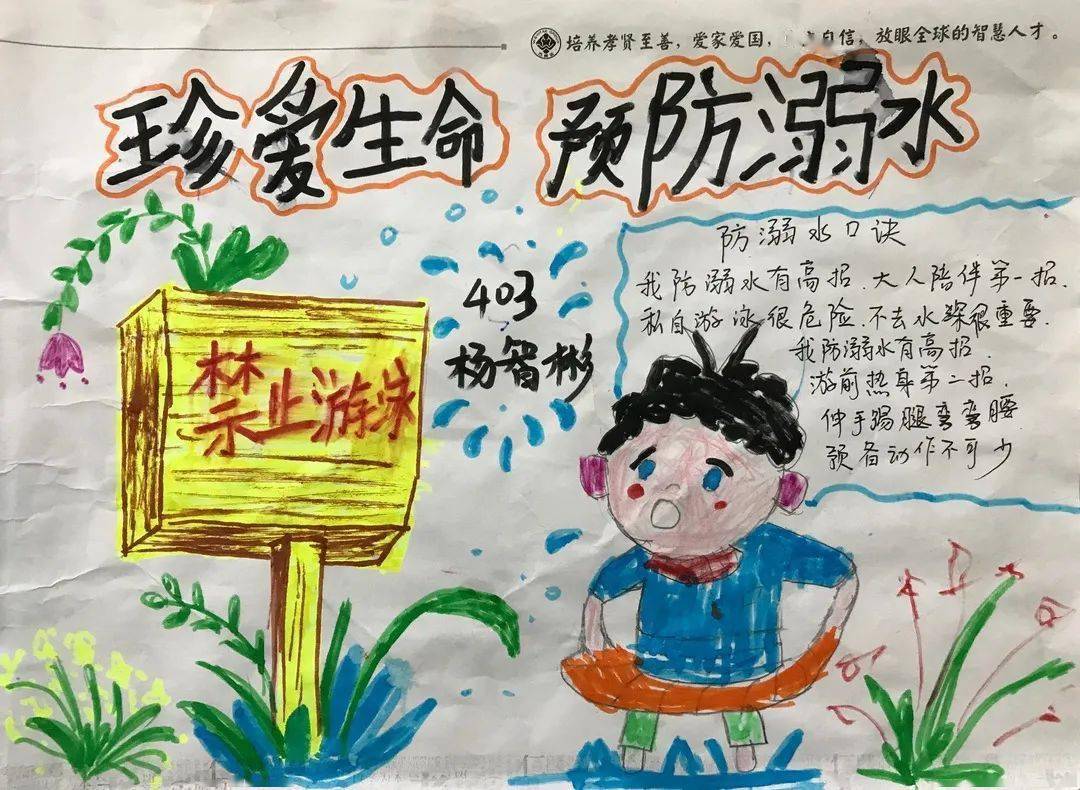 发放《防溺水安全教育致家长一封信》并请家长签订回执单等形式