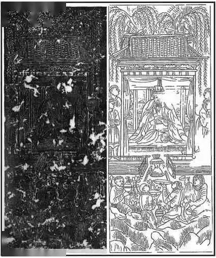 试论北周康业墓石榻线刻图像