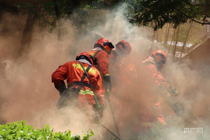 厦门仙岳山景区开展森林火灾疏散演练活动