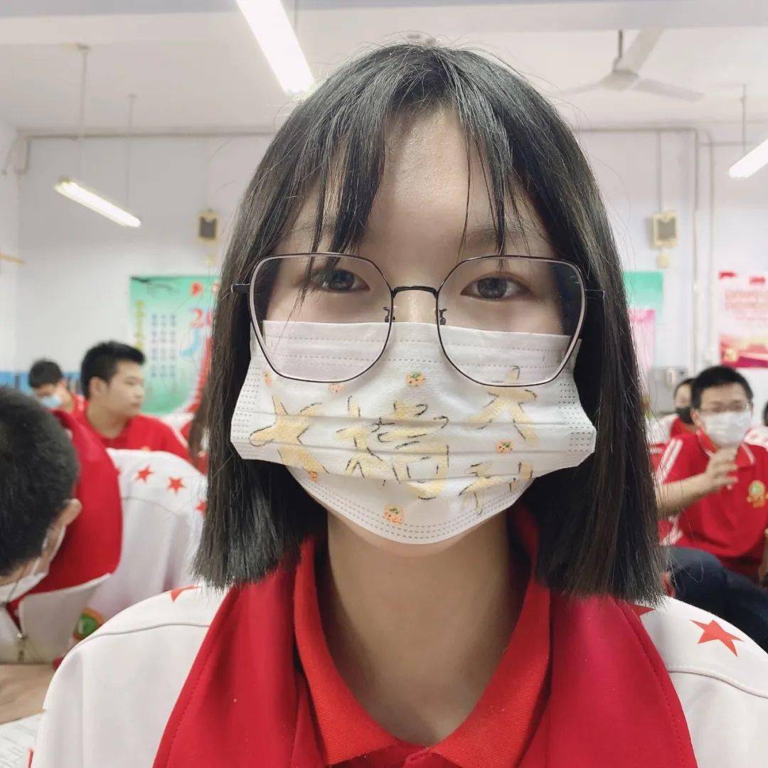 奋进剧场快来口罩创意画火啦