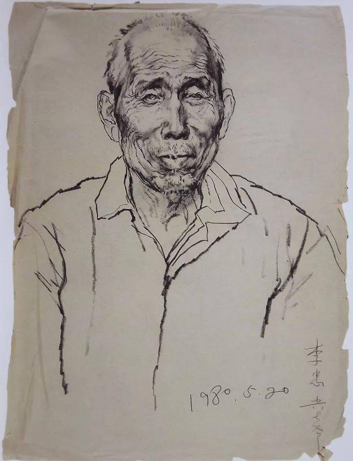 央美教授孙为民早期素描速写