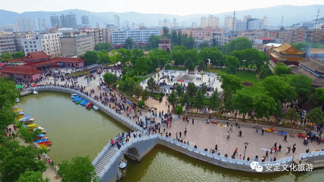 春暖花開,等你一起賞安定美景_定西_景觀_公園