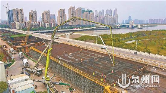 泉州大桥扩改工程全面施工