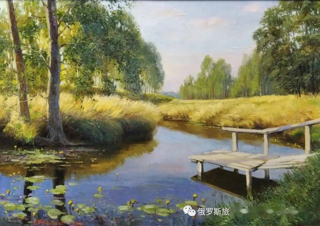 【艺术】俄罗斯油画家亚历山大·普洛特尼科夫的作品_绘画_布留洛夫