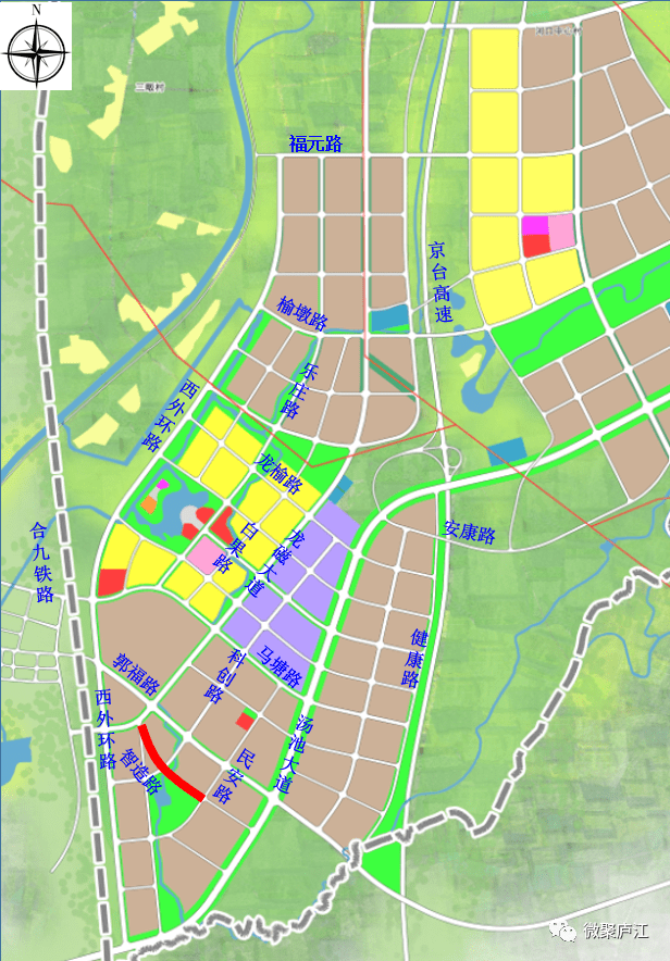 大竹中学周边道路规划图片