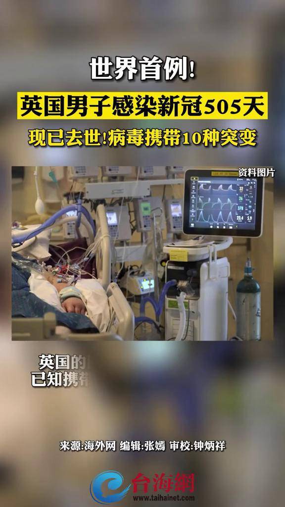 世界首例英国男子感染新冠505天现已去世病毒携带10种突变