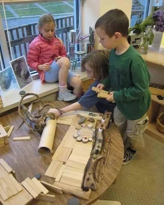 国外名园瑞吉欧幼儿园如何选择与展示材料