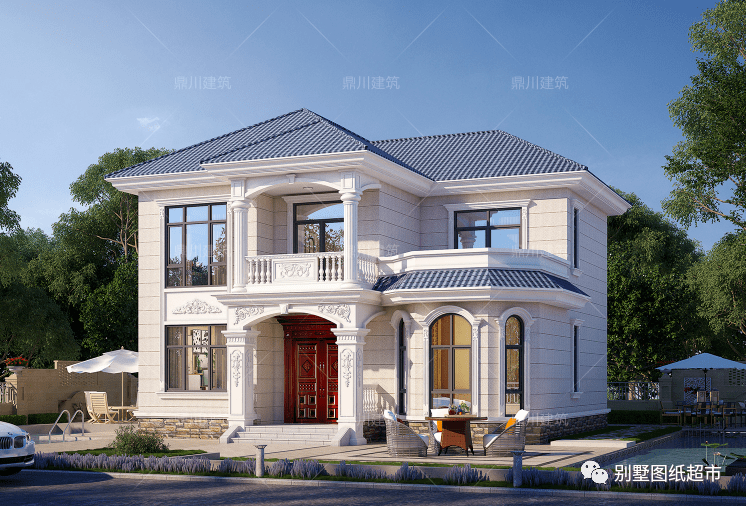 5套农村别墅图纸老少都会喜欢的款式实用又美观造价还不高