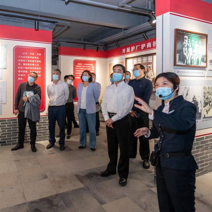市政协副主席、梁溪区委书记许立新带领梁溪组视察清名桥古运河历史文化街区_无锡_全国_梁溪