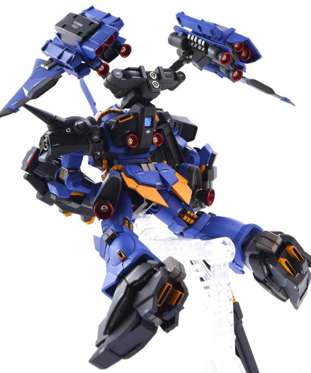 hg高扎古魔狼,超精致涂装作