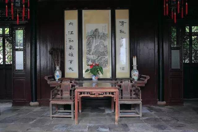 古人客厅怎么布置