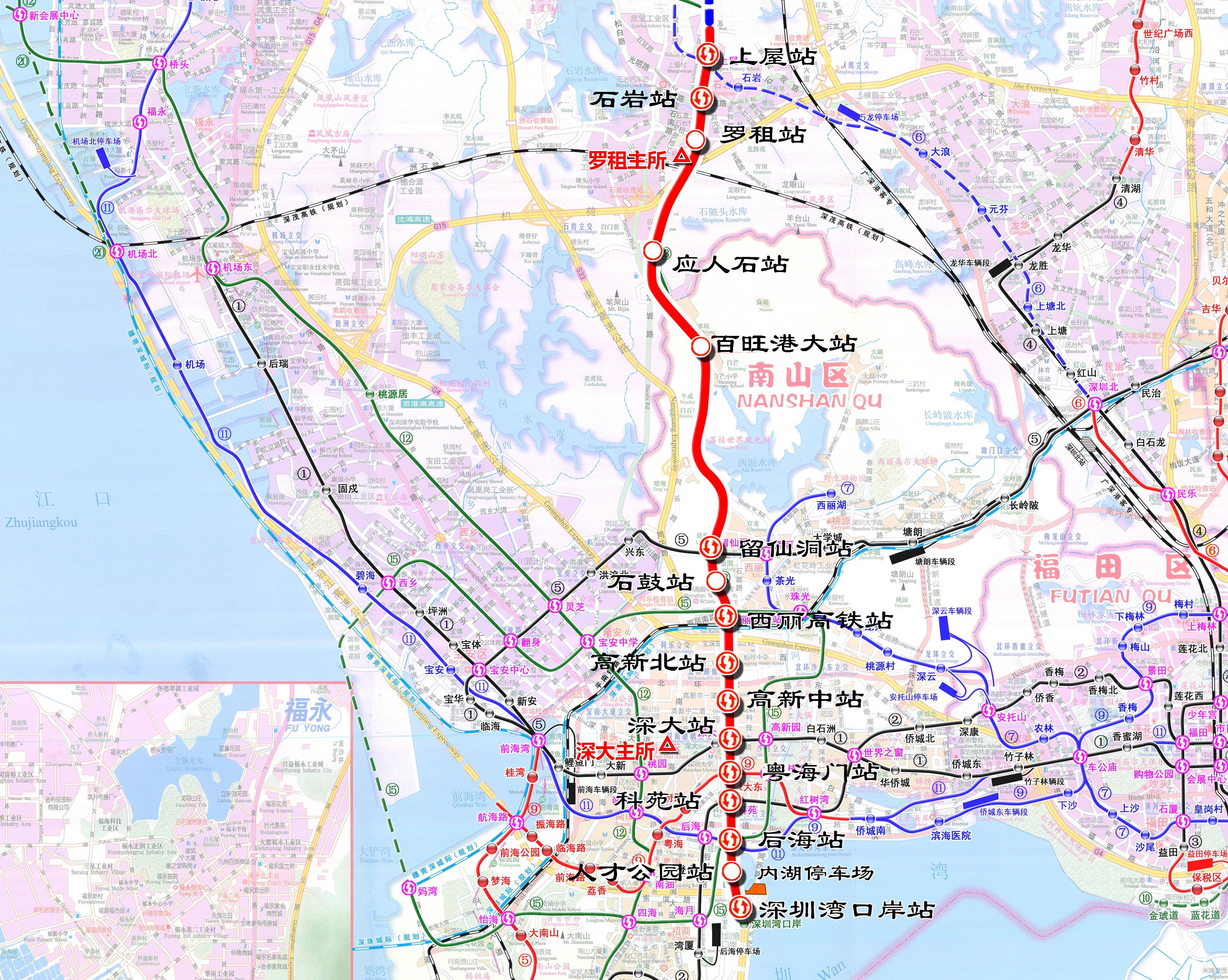 深圳地铁6号线支线2021年4月全线最新进展_深圳之窗