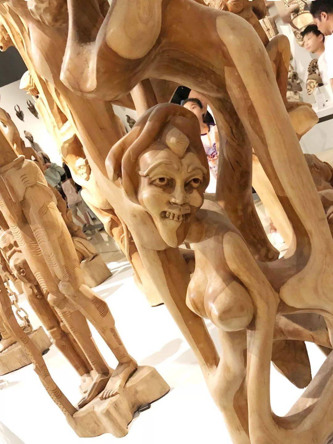 非洲艺术木头人儿