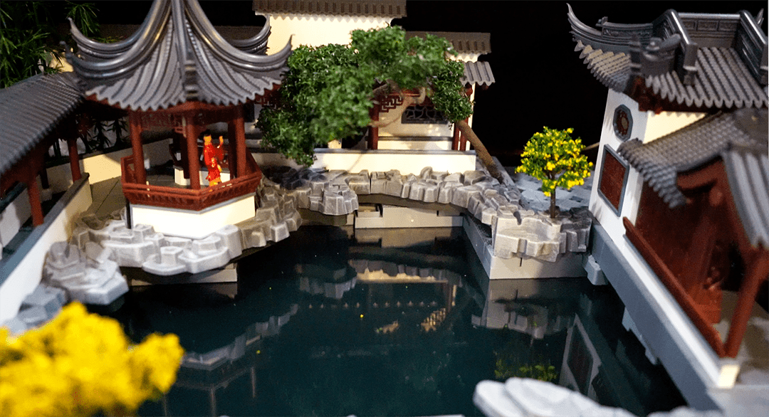 不到园林怎知春色如许苏州园林榫卯造园拼装模型来啦