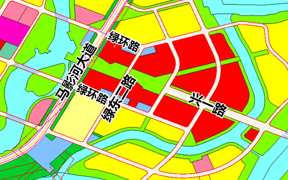 目前,汉南地区又一条道路的路灯在夜幕下点亮,这条路便是绿地城的绿东