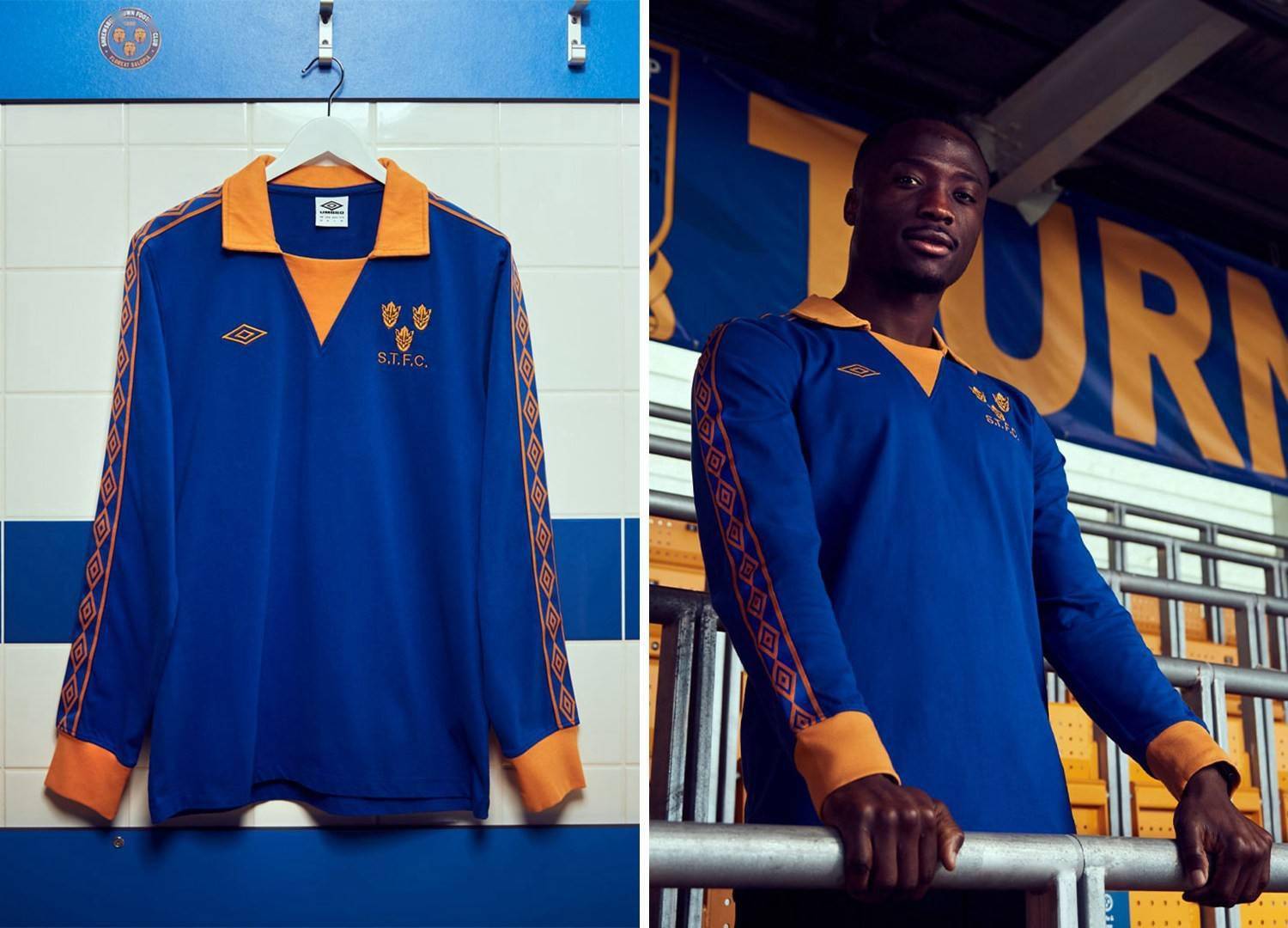 umbro发布什鲁斯伯里城1977/78赛季复刻球衣_英甲_英格兰_联赛