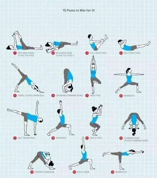 17幅收藏级瑜伽序列图揭开老师备课的秘密