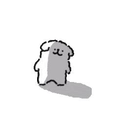 一大波小白狗表情包来了!_ins_多多_原作