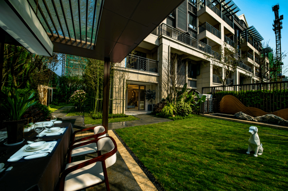 品质预验房幸福加速度中庚香悦府一期叠院实景璀璨绽放