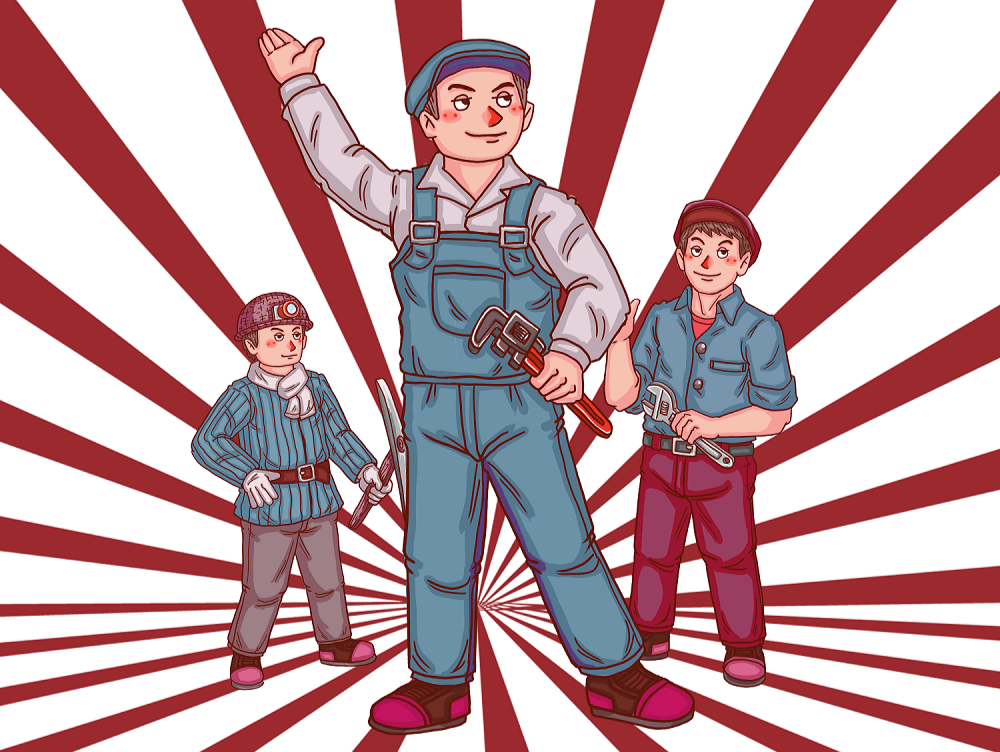 五一劳动节_五一劳动节_五一放假了又好像没放_致敬劳动者