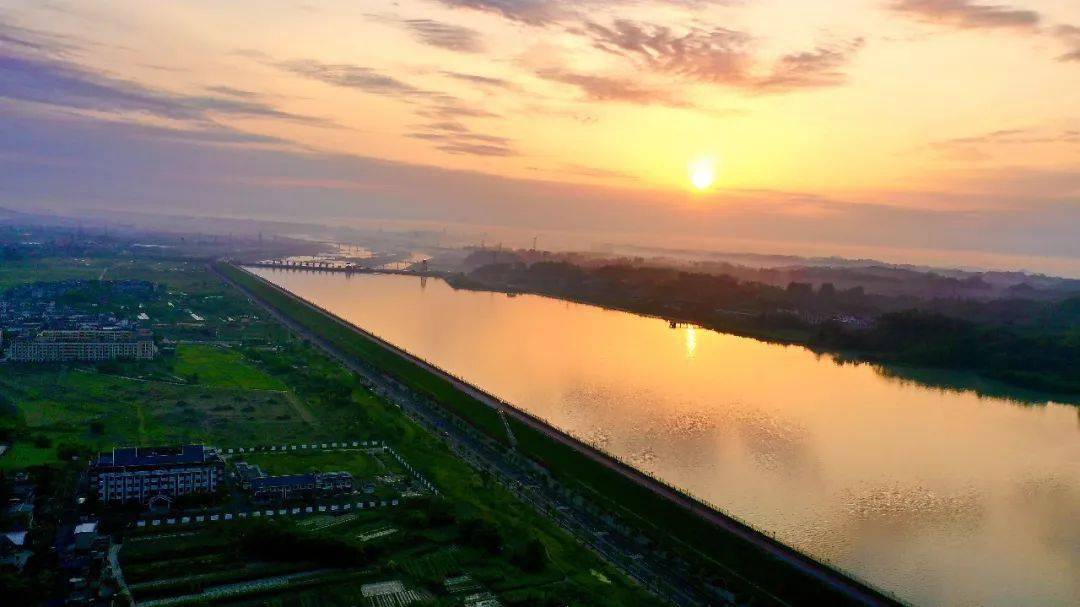 大美沙湾嘉农镇静谧晨曦悠然恬静