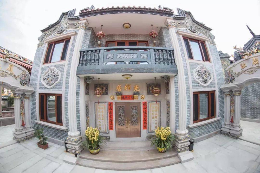 壮观造价上亿的广东宗祠金碧辉煌气势磅礴
