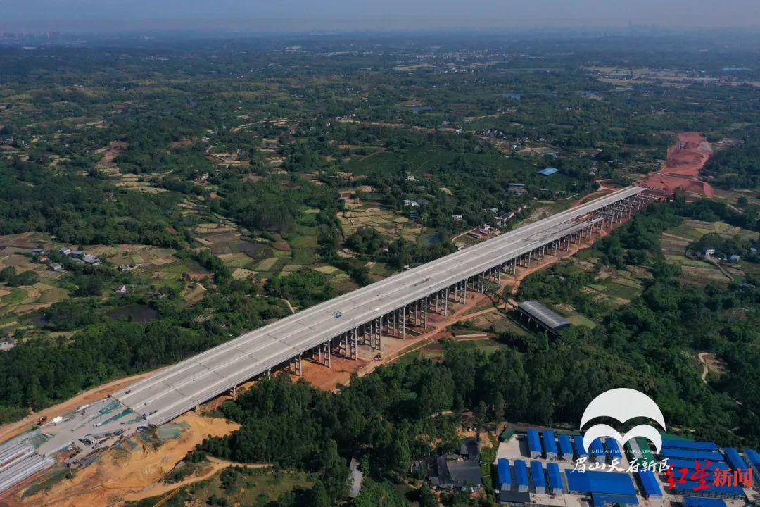 打通成眉断头路益州大道南延线项目力争年底达到通车条件