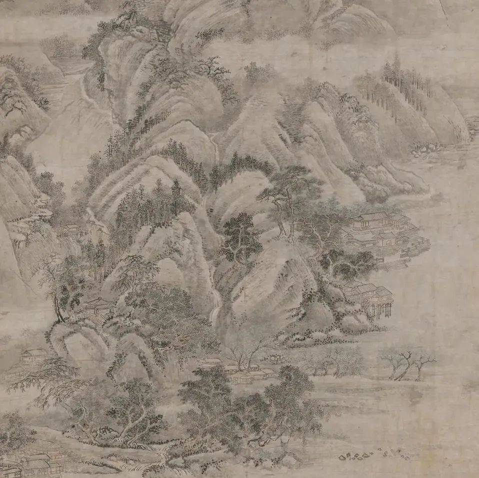 赏画 | 王翚《仿董北苑山水图》_版权_内容_廖伟夫