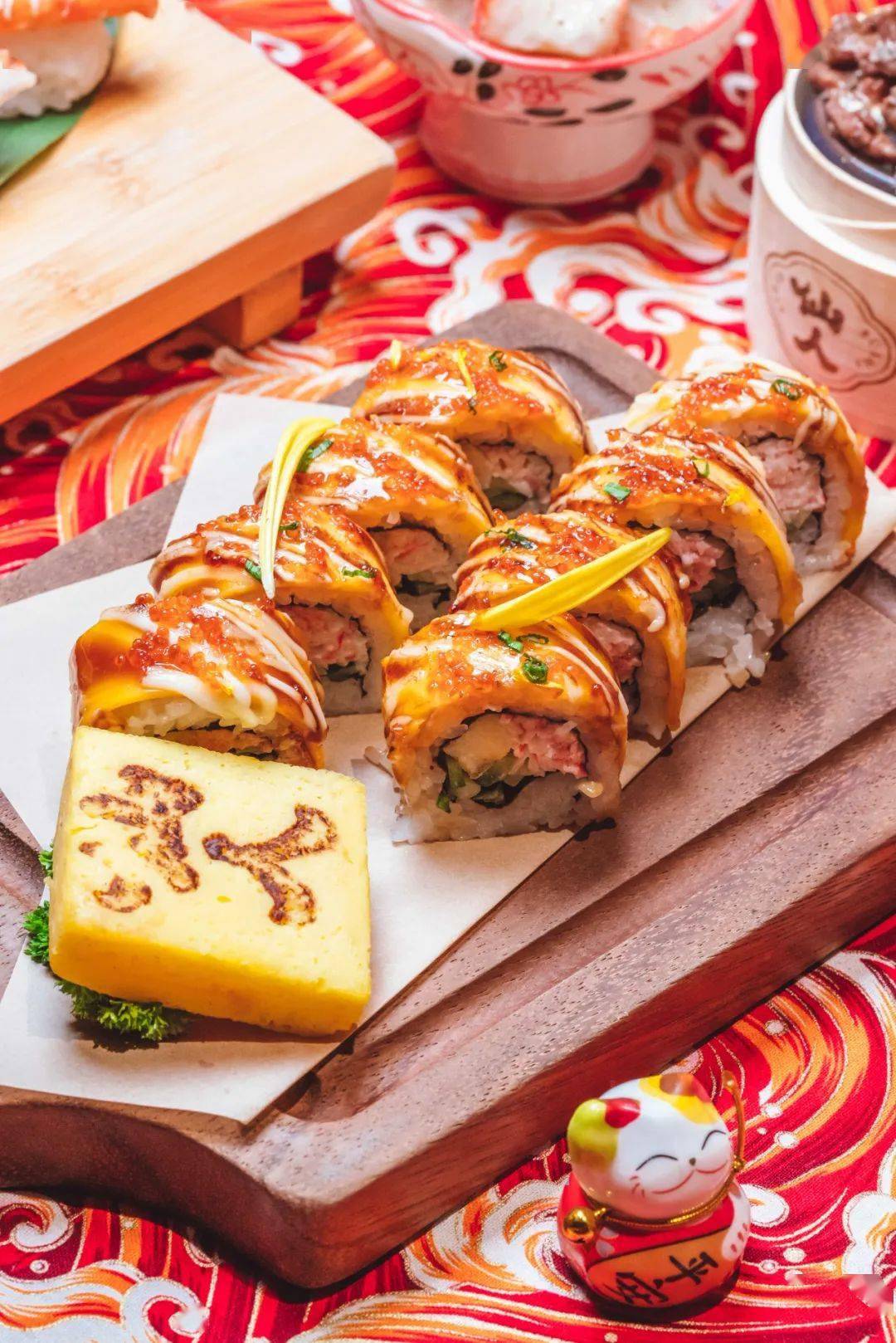 仙人寿司丨堂食配送均可品类丰富仅需108元可配送上门速速安排寿司