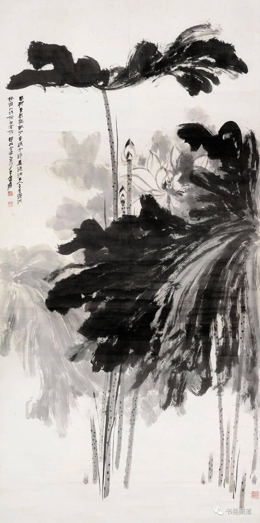 今日立夏|小荷才露尖尖角 赏历代名家画荷_荷花_墨荷_张大千