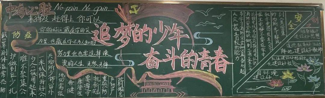 高舉團旗跟黨走青春奮鬥正當時記亭湖初中慶祝中國共青團成立100週年