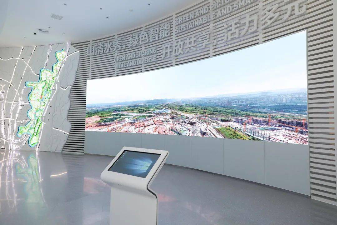 两江新区明月湖协同创新馆正式启用