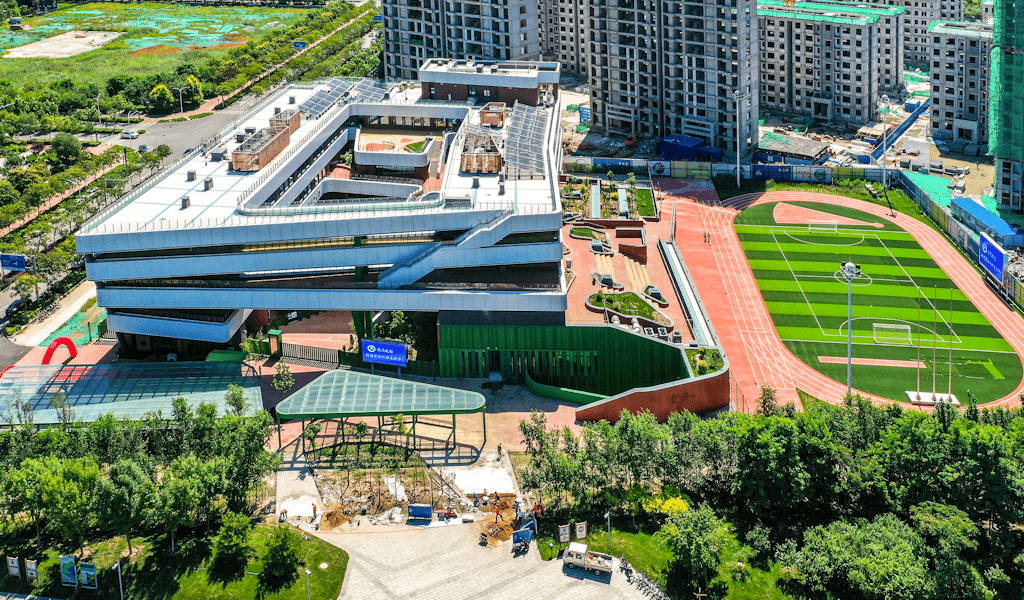 南开滨海生态城学校图片