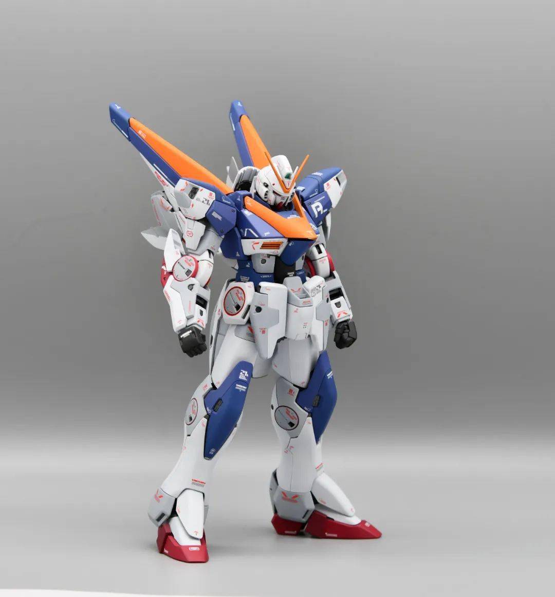 mgv2高达assaultbuster换色涂装真是橘里橘气