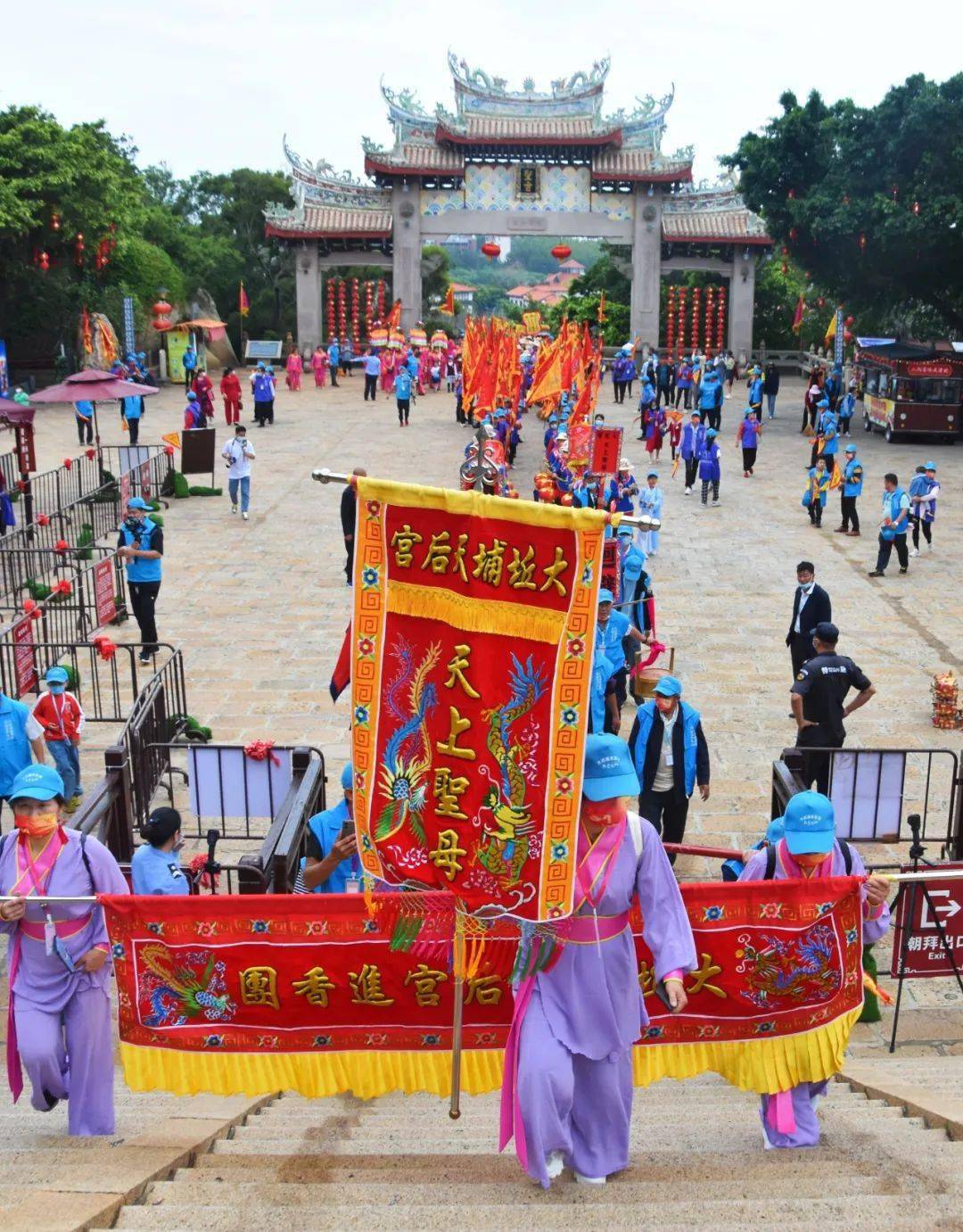 漳州龍海區榜山鎮碧江媽祖廟紫泥鎮應願堂莆田笏石鎮大丘埔天后宮赴