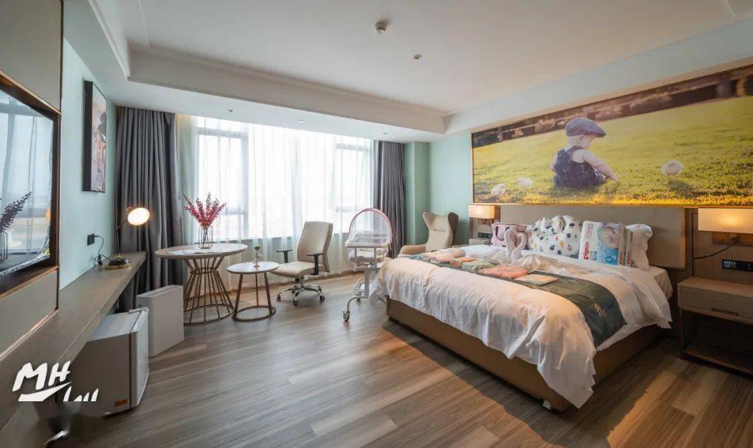 「星级酒店套房配置,满满贴心细节」月子中心位于棉湖荣华大酒店内侧