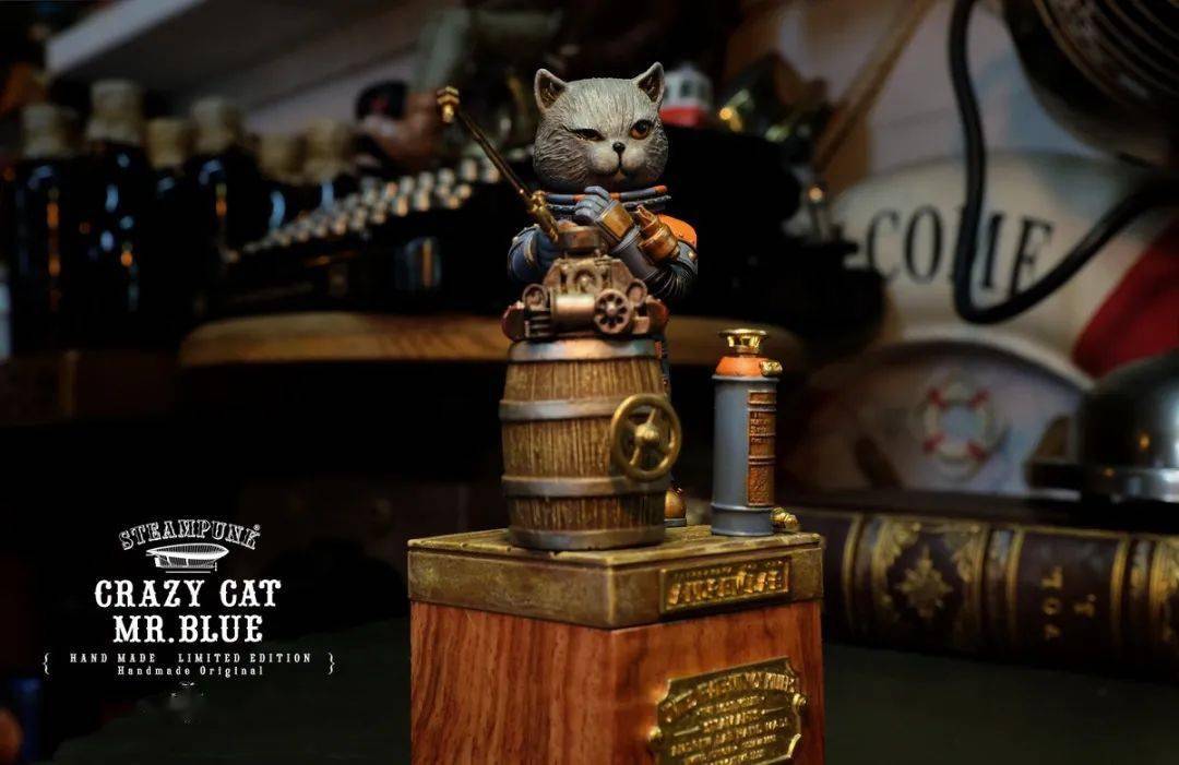 新品预定蒸汽工厂steamarts145cm高机械师1号mrblue