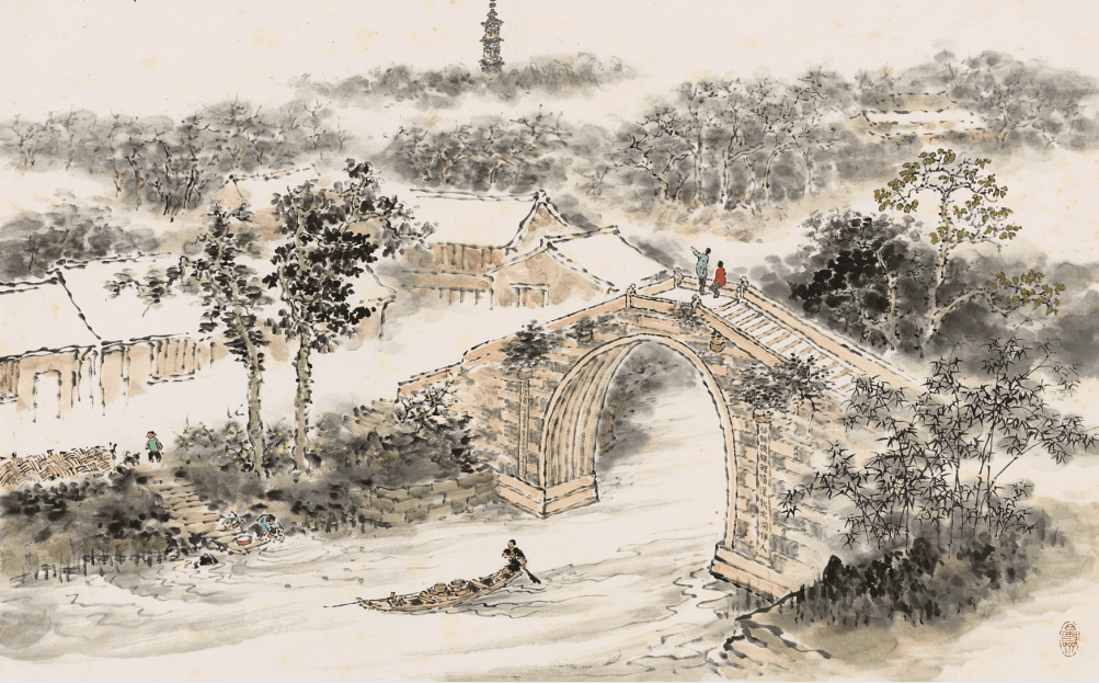 桐乡"运河十景"_梅泾_石门_双桥