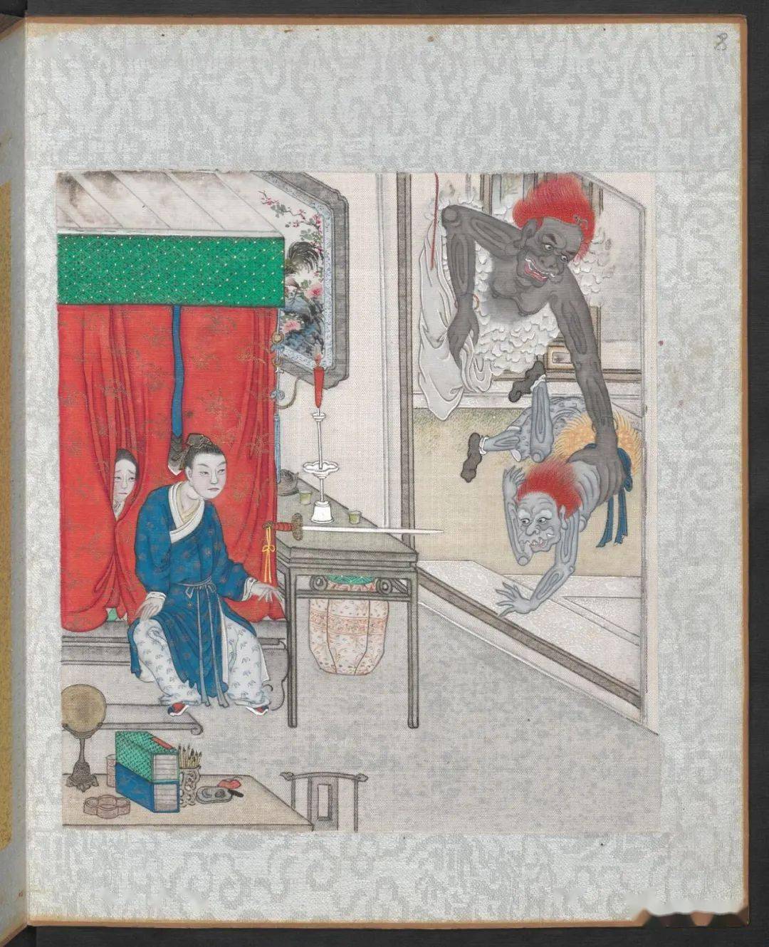 清代绘本《聊斋全图》上