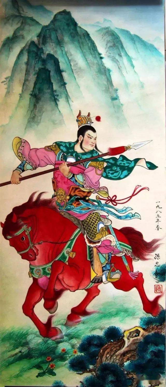 传统工笔刀马人物看着太过瘾了