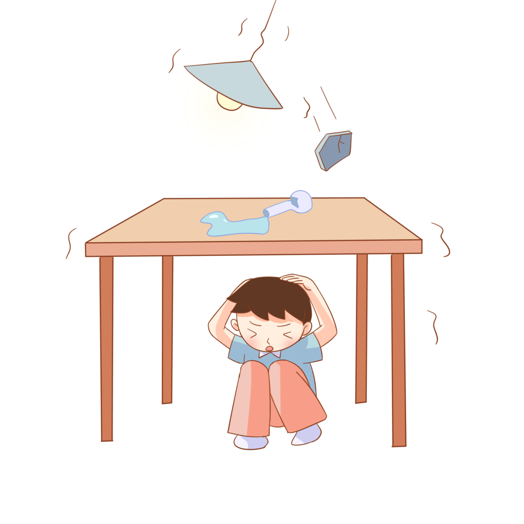 防震减灾于始终认真演练于日常星桥第二小学防震逃生演练活动