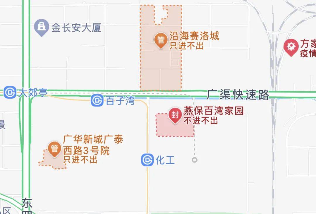 燕保百湾家园地理位置图片